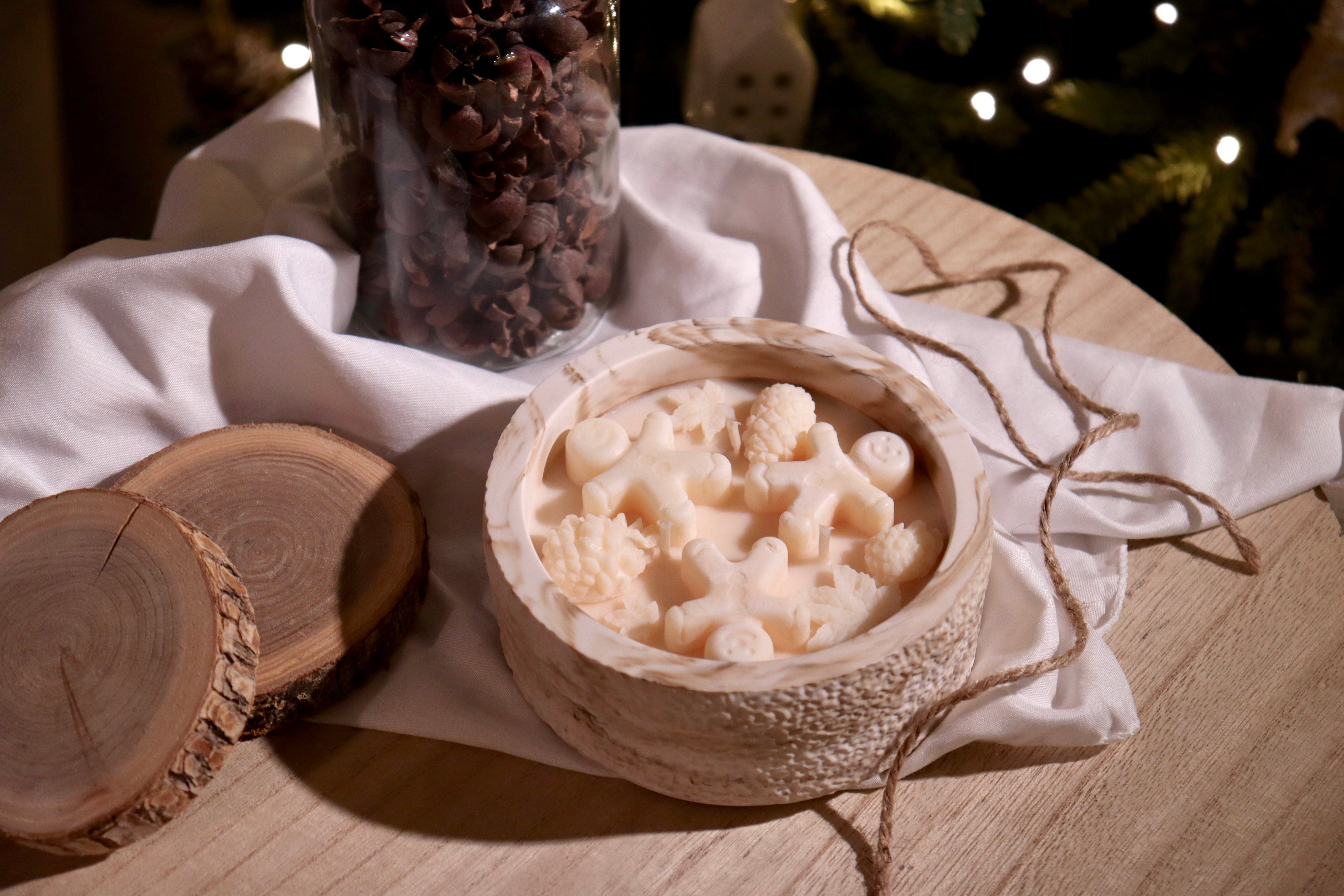 Bougie Tanzanite Noël